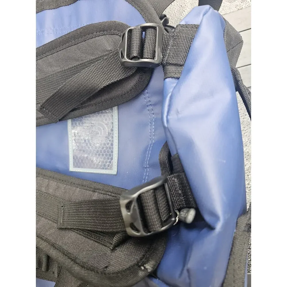 The North Face Base Camp Duffel Bag Small 50L Blue - Goldwin Japanese Tag